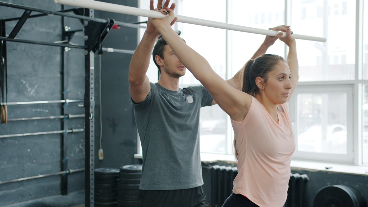 Man integrating healthy habits into daily life